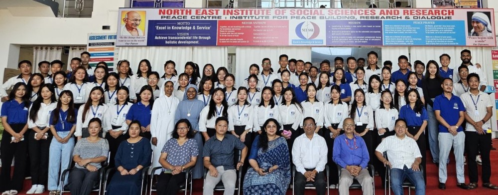 NEISSR organised a job fair in collaboration with MRF Limited and Step UP International at NEISSR, 7th Mile Chümoukedima on April 25.